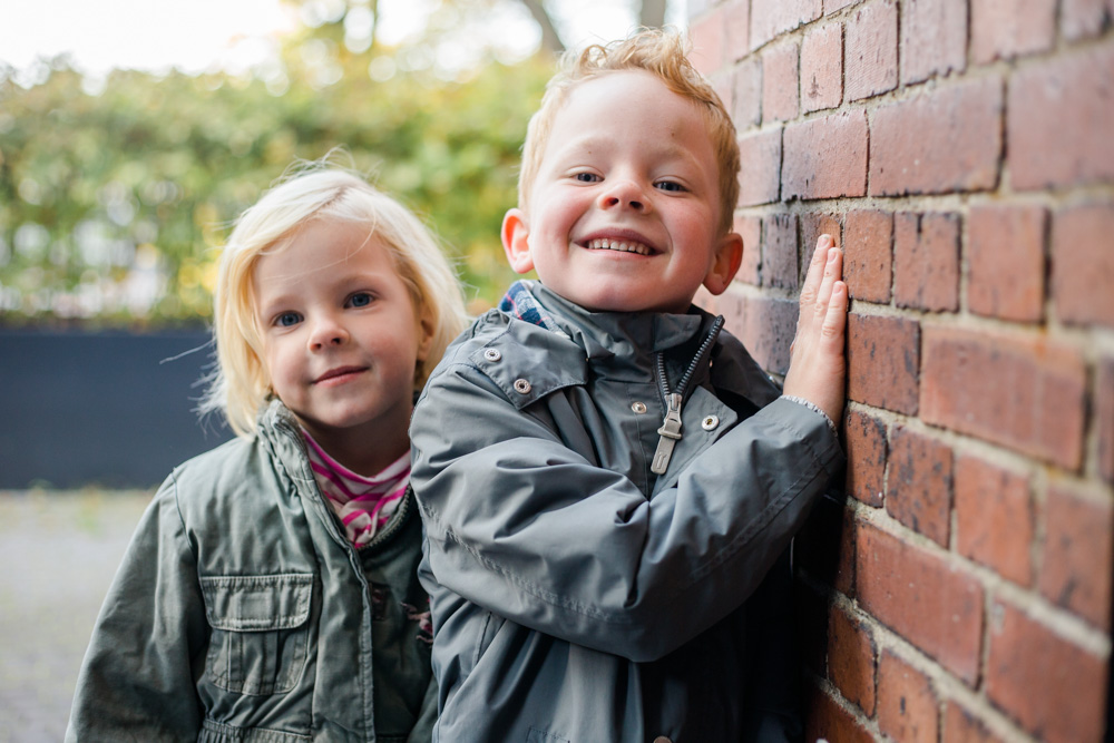 Familenshooting im Hamburger Stadtpark beim Planetarium